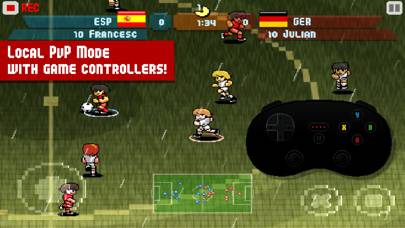 Pixel Cup Soccer Captura de pantalla de la aplicación #3