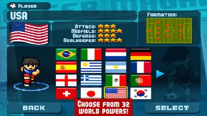 Pixel Cup Soccer Captura de pantalla de la aplicación #4
