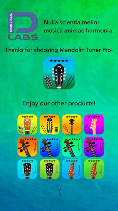 Mandolin Tuner Pro and Chords Captura de pantalla de la aplicación #5