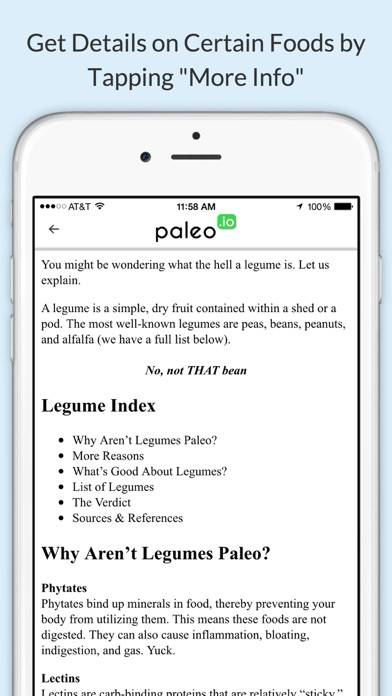 Paleo (io) App screenshot #5