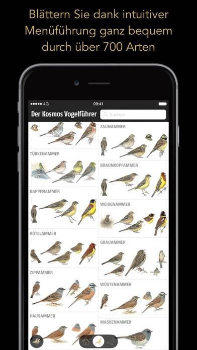 Téléchargement de l'application Collins Bird Guide