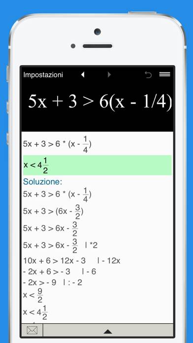 Inequality Calculator Schermata dell'app #3