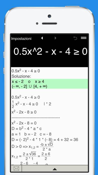 Inequality Calculator Schermata dell'app #4