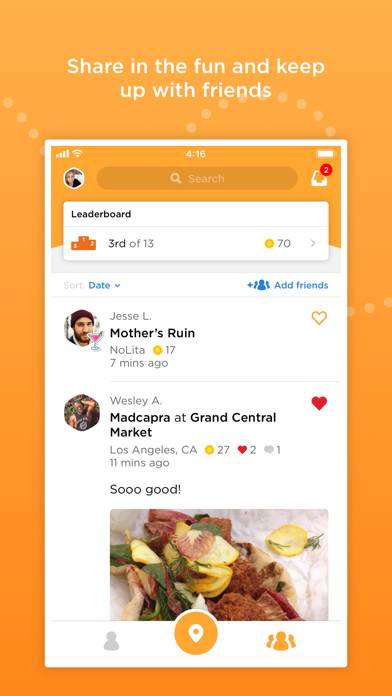 Foursquare Swarm: Check-in App Uygulama ekran görüntüsü #3