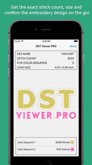 DST Viewer PRO App screenshot #1