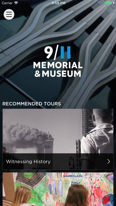 9/11 Museum Audio Guide App-Screenshot #1