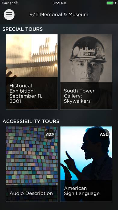 9/11 Museum Audio Guide Captura de pantalla de la aplicación #3