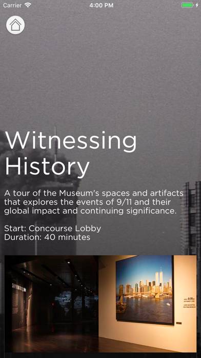 9/11 Museum Audio Guide App screenshot #4