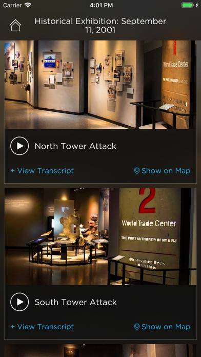 9/11 Museum Audio Guide App-Screenshot #5