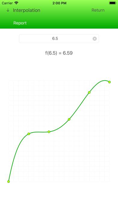 Statistics Calc. Schermata dell'app