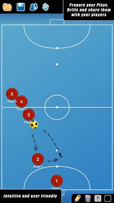Coach Tactic Board: Futsal++ immagine dello schermo