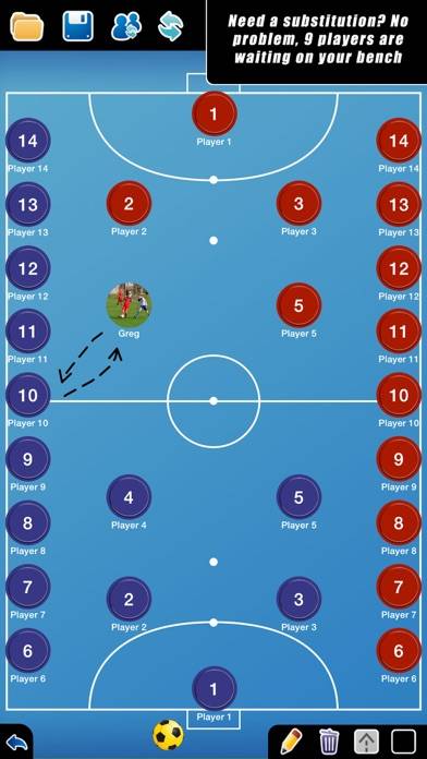 Coach Tactic Board: Futsal plus plus App skärmdump #2