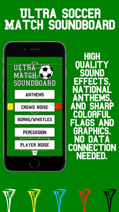 Ultra Soccer Match Soundboard App screenshot #1