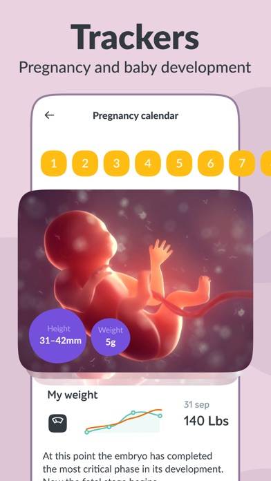 Pregnancy Tracker Mom.Life App App screenshot #3