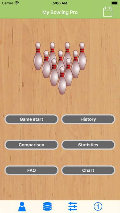 My Bowling Pro App-Screenshot #1