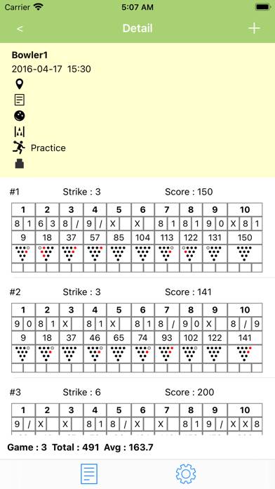 My Bowling Pro App-Screenshot #2