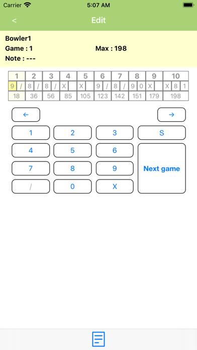 My Bowling Pro App-Screenshot #5