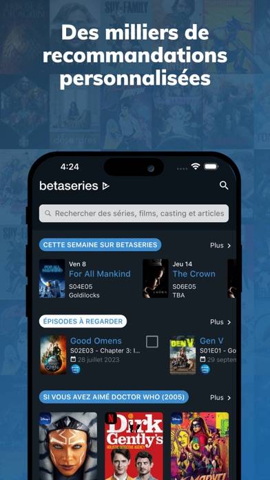 BetaSeries - Séries et films capture d'écran