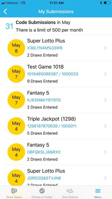 CA Lottery Official App App screenshot #6