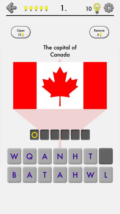 Canadian Provinces and Territories: Quiz of Canada App screenshot #2