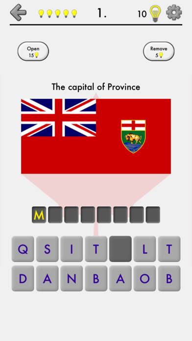 Canadian Provinces and Territories: Quiz of Canada Скриншот приложения #5
