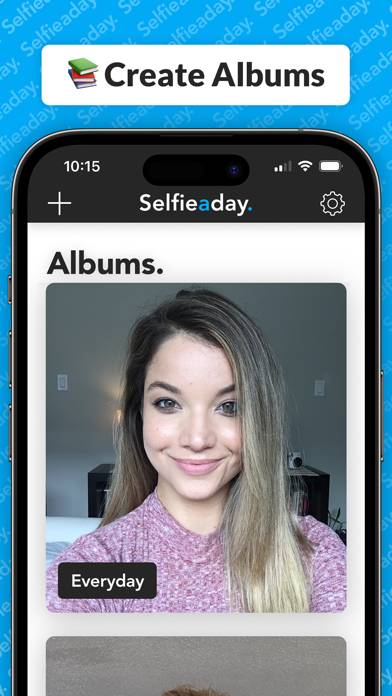 Selfie A Day Captura de pantalla de la aplicación #5