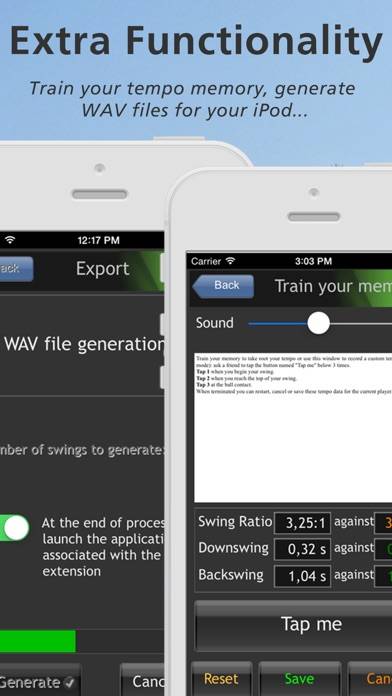Mobile Golf Tempo Captura de pantalla de la aplicación #4