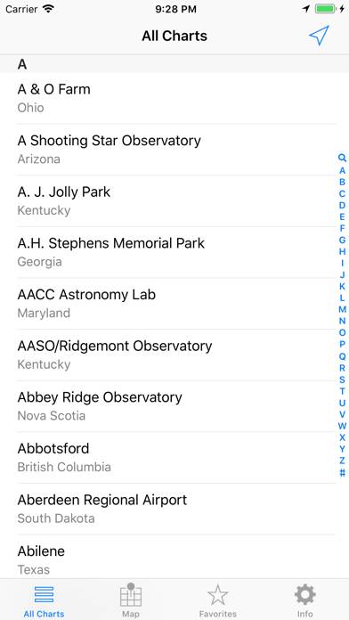 ICSC: Clear Sky Chart Viewer App screenshot #1