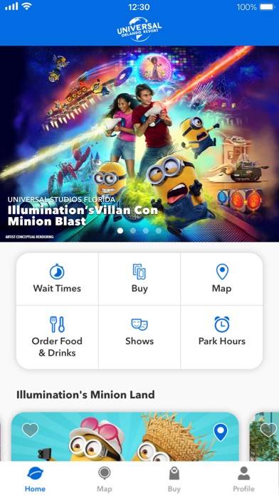Universal Orlando Resort App screenshot #1