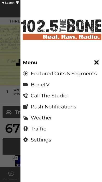 102.5 The Bone: Real Raw Radio App screenshot #6