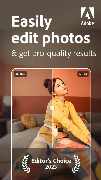 Lightroom editor foto ritocco Schermata dell'app