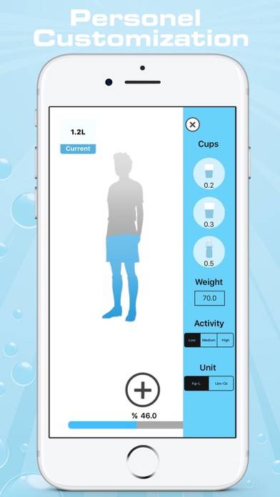 IWater App screenshot #2