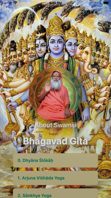 Bhagavad Gita App-Screenshot #1