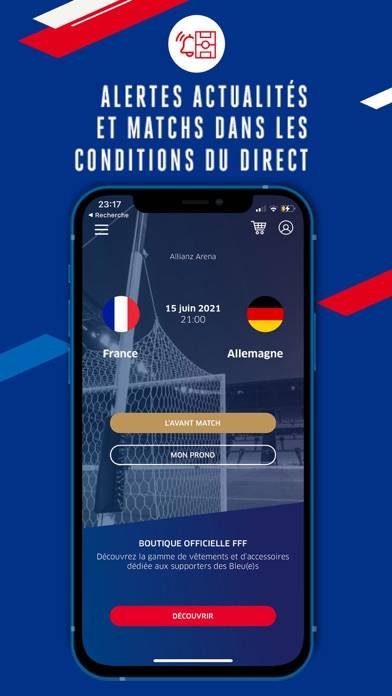 Equipe de France de Football Capture d'écran de l'application #1