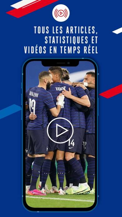 Equipe de France de Football Capture d'écran de l'application #2