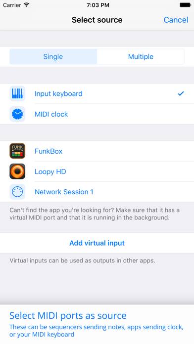 Midiflow App-Screenshot #2