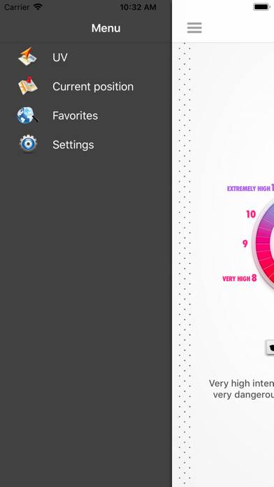 UV Index Captura de pantalla de la aplicación #3