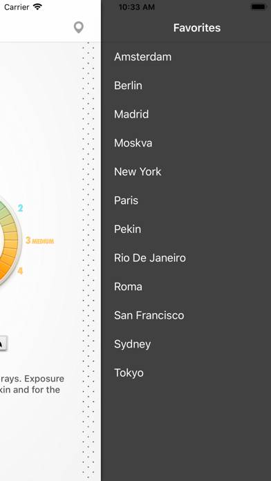 UV Index Captura de pantalla de la aplicación #4