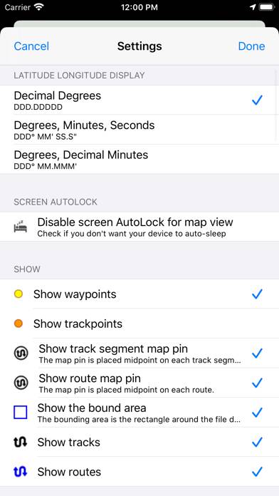 GPX-Viewer Capture d'écran de l'application #6