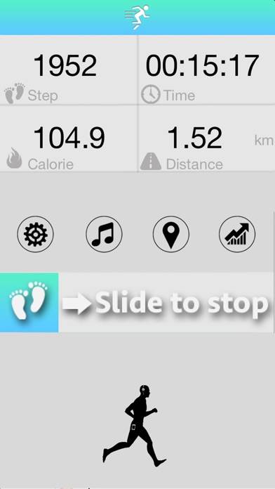 GPS Pedometer plus Running Tracker App screenshot #3
