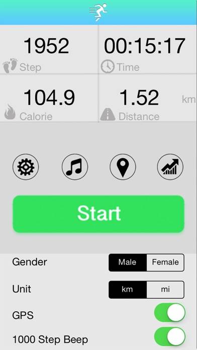 GPS Pedometer plus Running Tracker Schermata dell'app #5