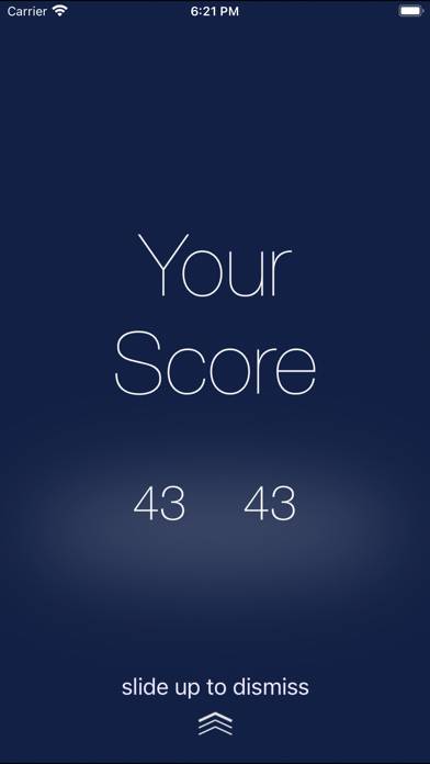 Cognitive Tap Test App screenshot