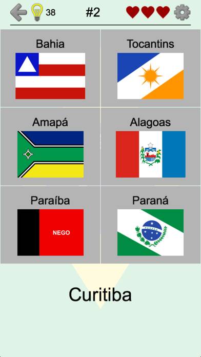 Brazilian States Скриншот приложения #2
