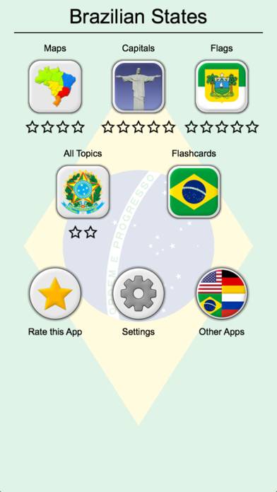 Brazilian States Скриншот приложения #3