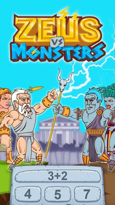 Zeus vs Monsters – School Edition: Fun Math Game App-Screenshot #5