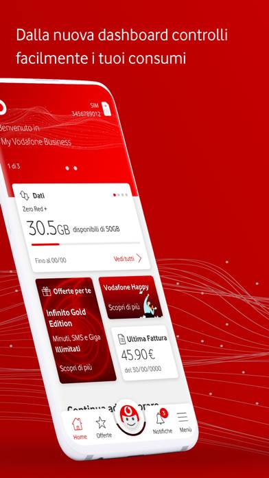 My Vodafone Business Schermata dell'app #2