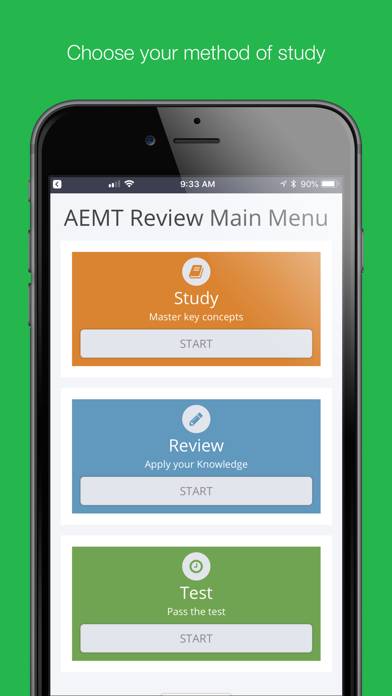 AEMT Review App screenshot #2