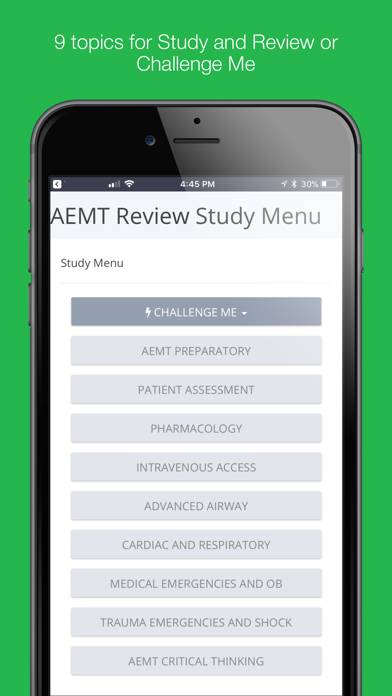 AEMT Review App screenshot #3