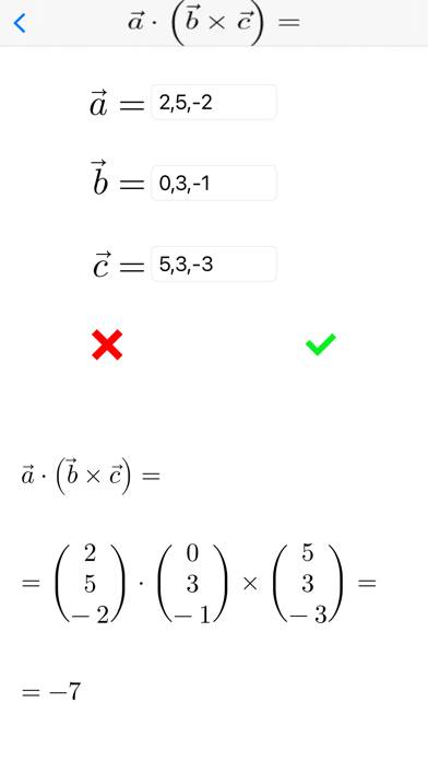 Vector calculator Math Physics Schermata dell'app #2