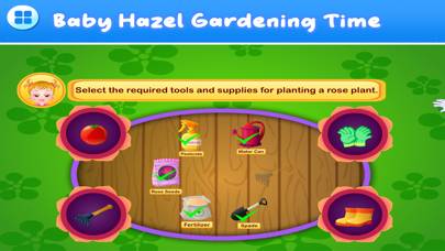 Baby Hazel Gardening Time Game скриншот игры